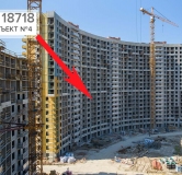 Ход строительства дома 21, корпус 42 в ЖК Северная долина -