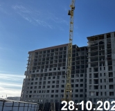 Ход строительства дома № 6 в ЖК Ритм -