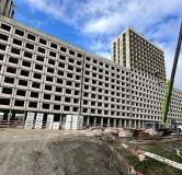 Ход строительства дома Литер 1 в ЖК Порто Ново -