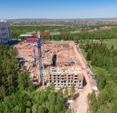 Ход строительства дома 5/1, 1 этап в ЖК Вита-парк -