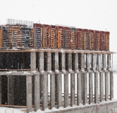 Ход строительства дома 4 в ЖК Яналиф -