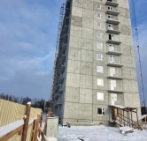 Ход строительства дома № 5 в ЖК Торпедо -