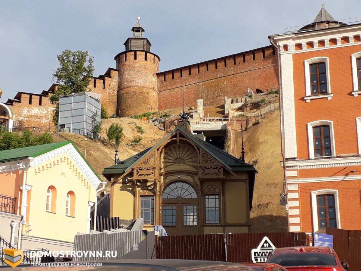Фуникулер в Нижегородском кремле могут запустить во второй половине августа