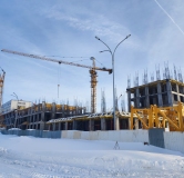 Ход строительства дома 15 в ЖК Богатыри -