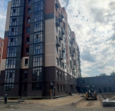 Ход строительства дома № 40У-2.1 в ЖК Вишневый сад -