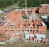 Ход строительства дома 4 в ЖК Эстетика -