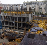 Ход строительства дома 33 в ЖК Весенний квартал -