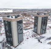 Ход строительства дома № 1 в ЖК Лето -