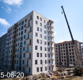Ход строительства дома А3.1-3 в ЖК Новиль -
