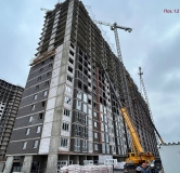 Ход строительства дома Позиция 1.2 в ЖК Октябрь парк -