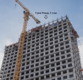 Ход строительства дома № 3 в ЖК Green River (Грин Ривер) -