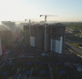 Ход строительства дома № 2 в ЖК Кедр -