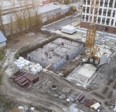 Ход строительства дома 2 в ЖК Дебют -