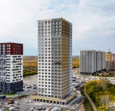 Ход строительства дома № 4А, корпус 1 в ЖК Скандиа. Квартал у реки -