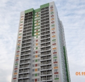 Ход строительства дома Позиция 5 в ЖК Задонье -