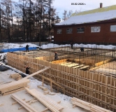 Ход строительства дома 1 в ЖК М2 Residence -