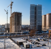 Ход строительства дома 3 в ЖК Речной Парк -