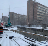 Ход строительства дома 196, 3 этап в ЖК Академия (ACADEMIA) -