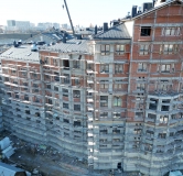 Ход строительства дома № 2-3.6 в Архитектурный Ансамбль Вознесенский -