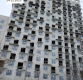 Ход строительства дома 1 в ЖК Гагарин Парк -