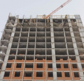 Ход строительства дома 3 в ЖК Родина Парк -