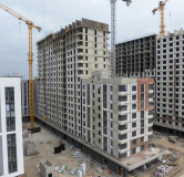 Ход строительства дома Литер 2, квартал 1.3 в ЖК Первое место -