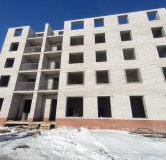 Ход строительства дома 1 в КД Санрайз -