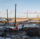 Ход строительства дома 5, 1 этап (35Б) в ЖК Камаполис -