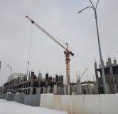 Ход строительства дома 15 в ЖК Богатыри -