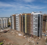 Ход строительства дома 5/1 в ЖК Дивные дали -