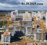 Ход строительства дома 32 в ЖК Символ -