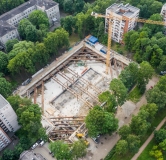 Ход строительства дома 1 в ЖК Полис Приморский 2 -